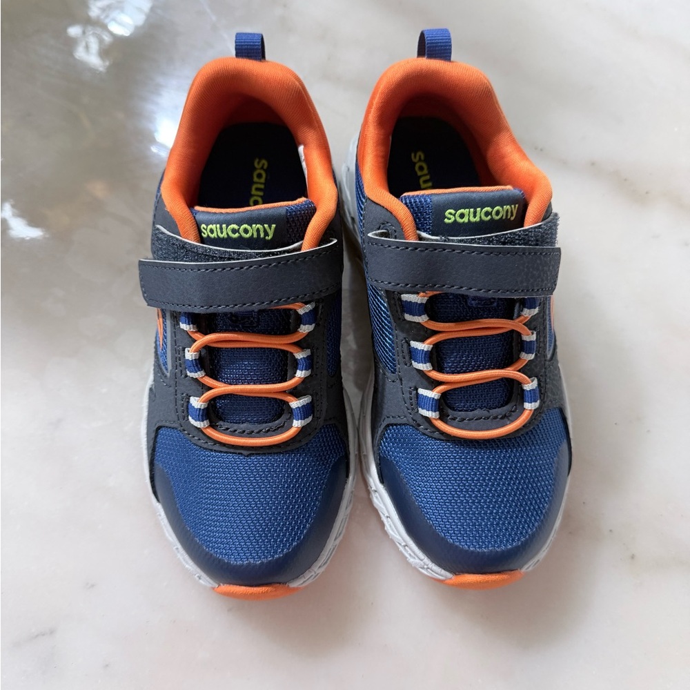 Saucony Kids Shoes - Blue and Orange